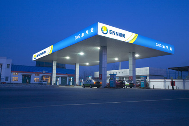 乌兰浩特加气站网架工程